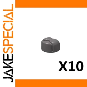 Gray Minifigure Accessory Set of 10 Pieces