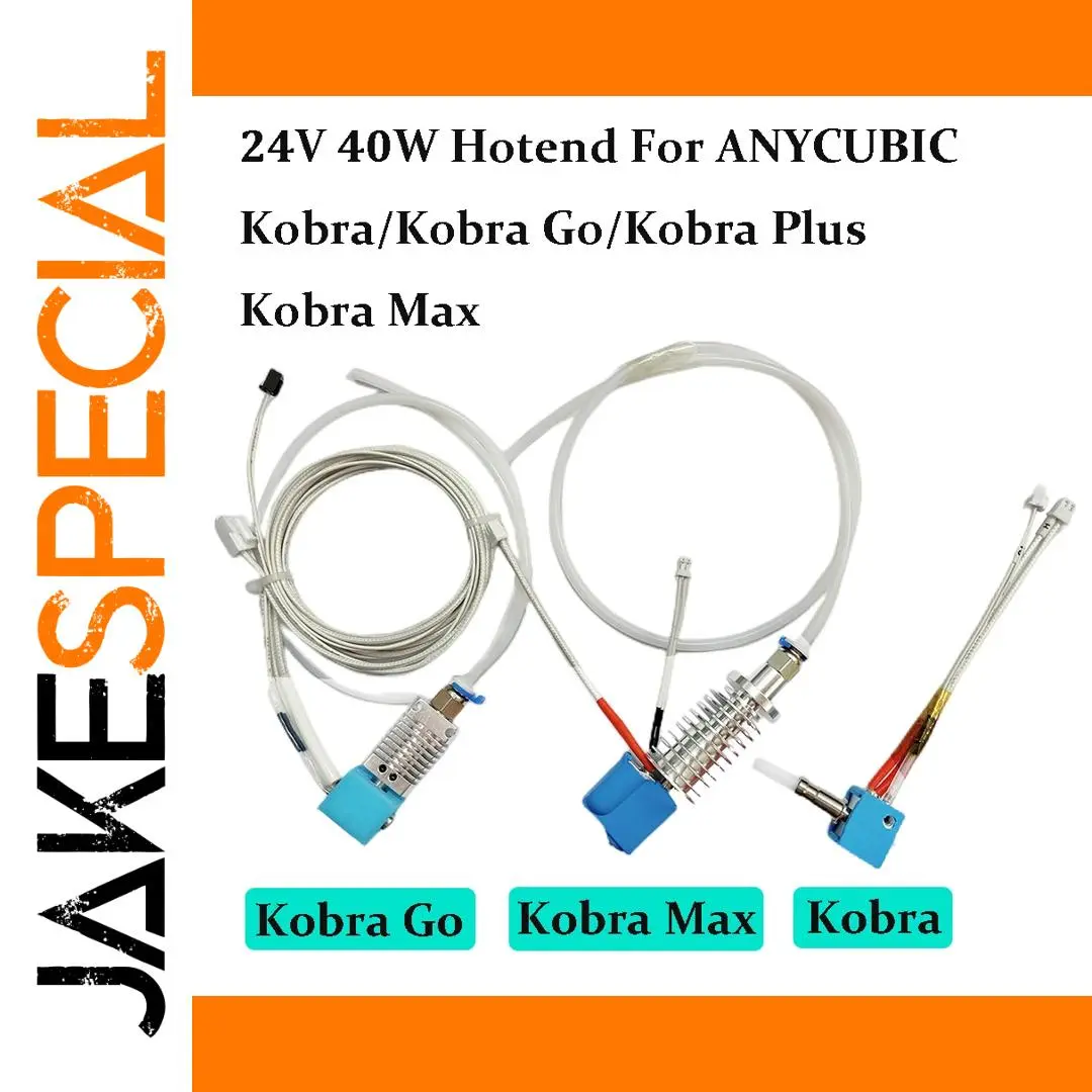 24V 40W Kobra Hotend for 3D Printers 1 24V 40W Kobra Hotend for 3D Printers