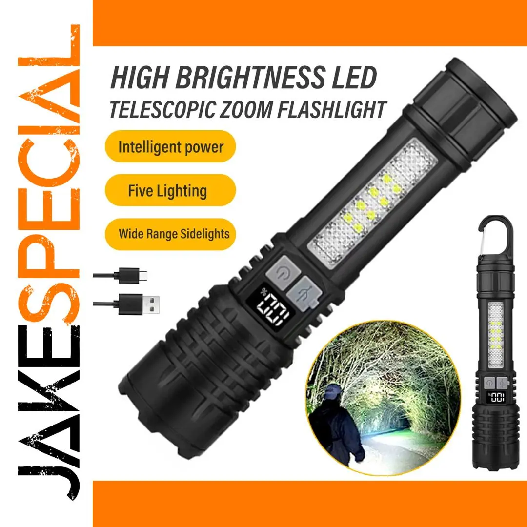 Rechargeable LED Hands-Free Flashlight SJ004-1 1 Rechargeable LED Hands-Free Flashlight SJ004-1