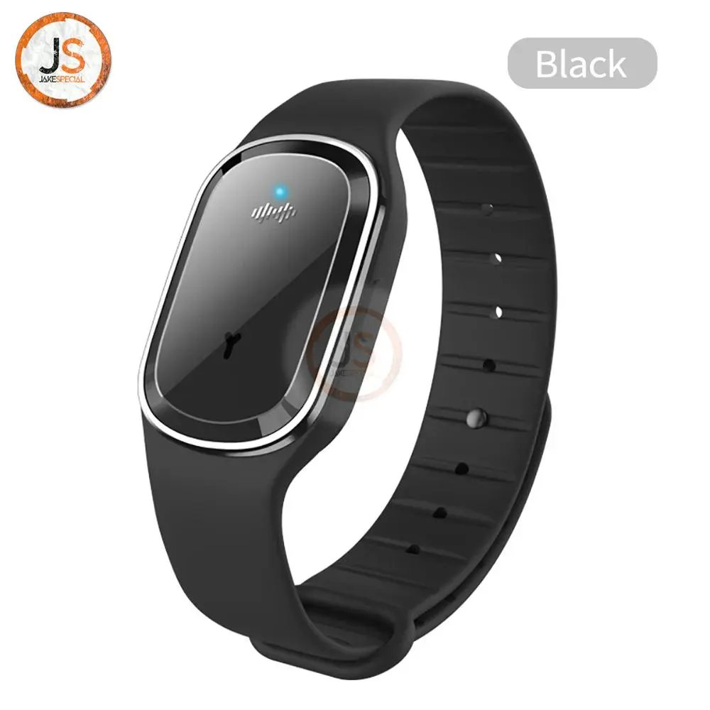 Ultrasonic Mosquito Repeller Bracelet Black/White 7 Ultrasonic Mosquito Repeller Bracelet Black/White - Image 7
