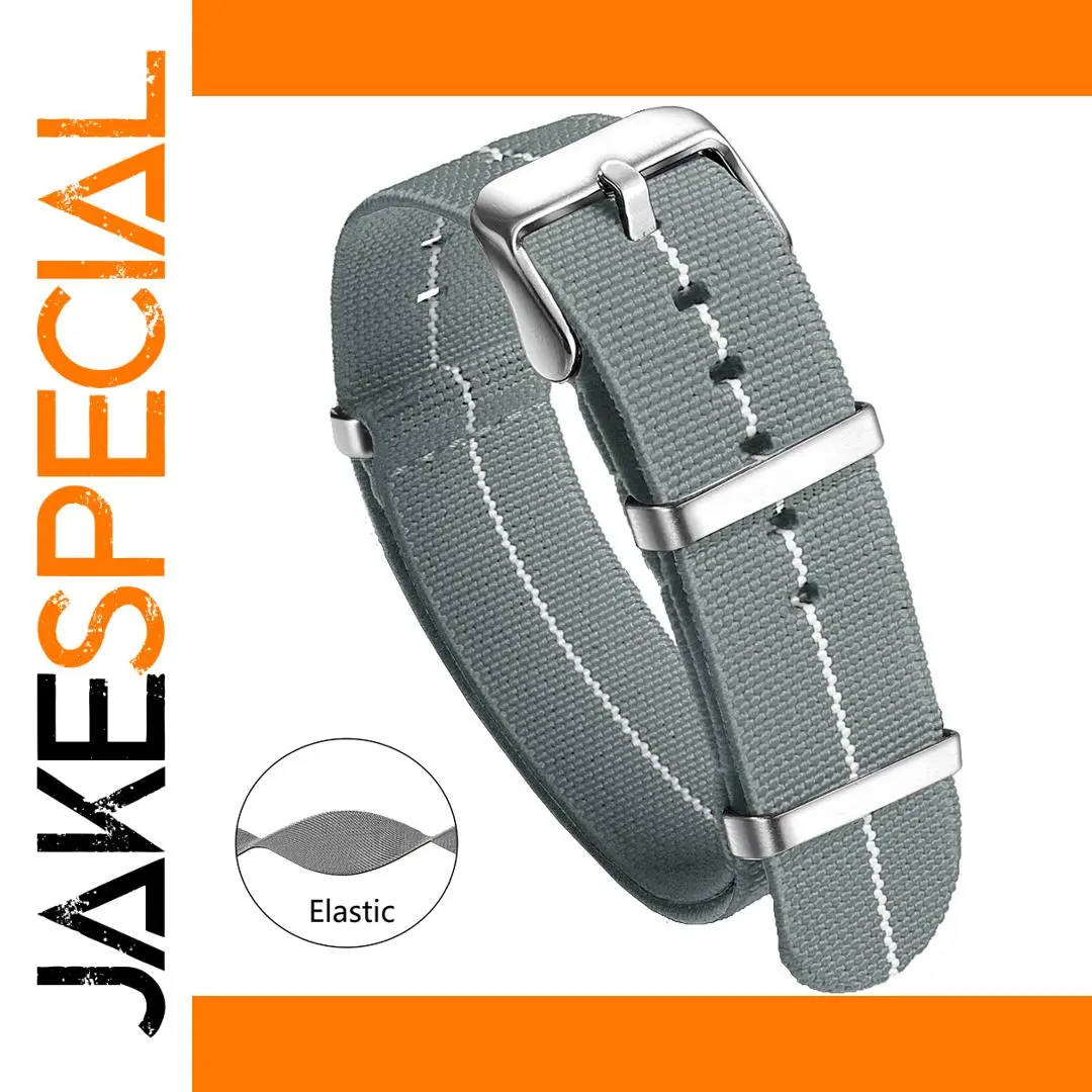 SAMCO Military Style Nylon Watch Band 20mm 22mm 1 SAMCO Military Style Nylon Watch Band 20mm 22mm