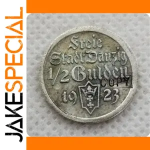 Poland Danzig 1923 Replica Silver Coin