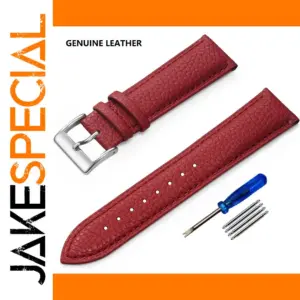 Genuine Leather Watch Band for Various Sizes