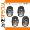 Honda Key Shell for Accord Civic CR-V Pilot