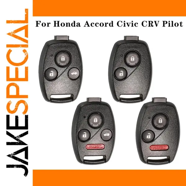Honda Key Shell for Accord Civic CR-V Pilot