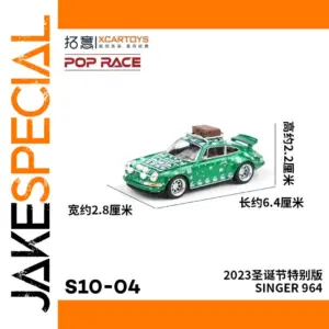 POP RACE 1:64 Porsche SINGER 964 Targa Model