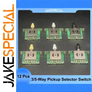 12-Piece 3/5-Way Guitar Pickup Selector Set