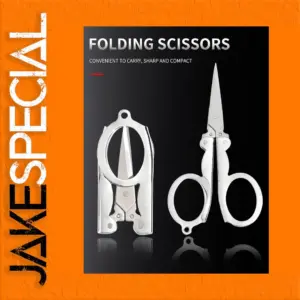 Portable Stainless Steel Folding Scissors Set