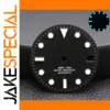 28.5mm Black Watch Dial for NH34/NH35 Movements