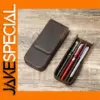 Genuine Leather Pen Cases Set of Three