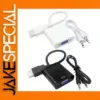 HDMI to VGA Converter Cable with Audio 2 Pack