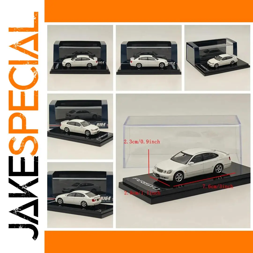 Hobby Japan ARISTO V300 White Diecast Model Car 1 Hobby Japan ARISTO V300 White Diecast Model Car