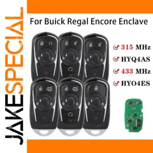 Smart Remote Key Fob for Buick Models 2021-2024