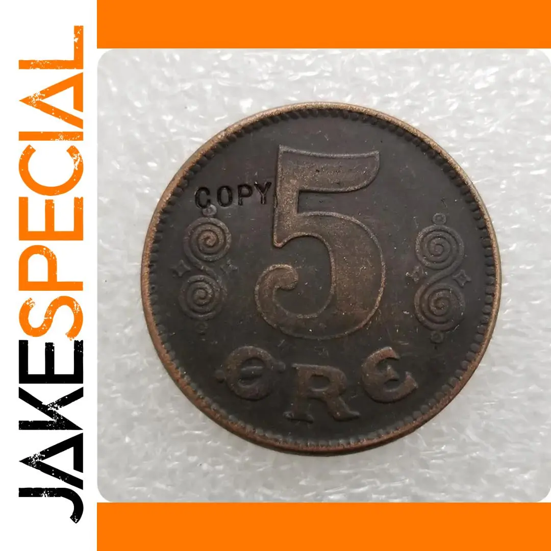 Denmark 5 Øre 1923 Replica Coin 1 Denmark 5 Øre 1923 Replica Coin