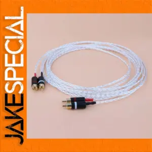 Hi-Fi RCA Mono Crystal Copper Audio Cable