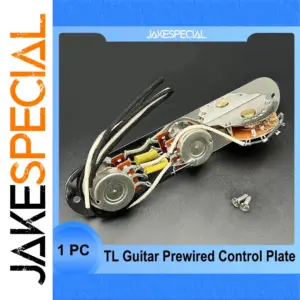 Vintage Prewired Control Plate for Tele Guitars