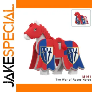 Medieval Warhorse Building Block Toy Figure
