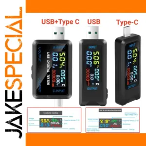 10 in 1 USB DC Digital Voltmeter Ammeter