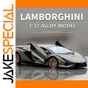 1:32 Matte Olive Green Lamborghini Diecast Model