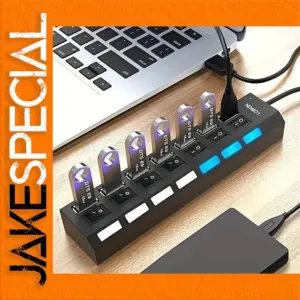 High-Speed USB Hub with 4 or 7 Ports