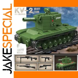 KV-2 Heavy Tank Building Blocks Model 1:20 Scale