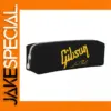 Gibson Black Leather Pencil Case
