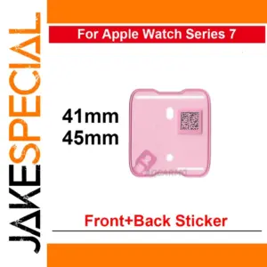 Pink Adhesive Sticker for Apple Watch 7 8 9