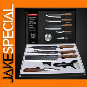 Stainless Steel Kitchen Knives Set - 6 Pieces