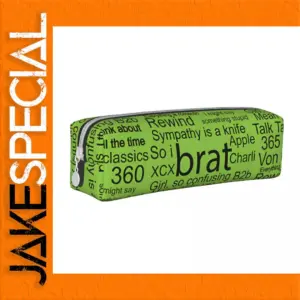 Brat Charli XCX Vibrant Green Pencil Case