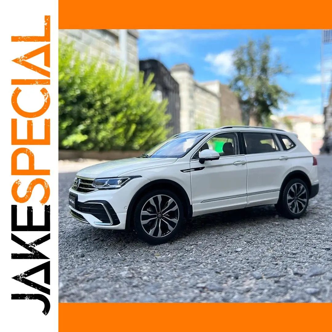 1:18 Diecast TIGUAN L SUV Model in White 1 1:18 Diecast TIGUAN L SUV Model in White