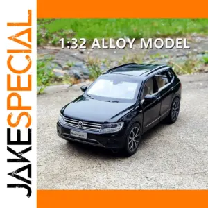 1:32 Black Volkswagen Tiguan L Diecast Model