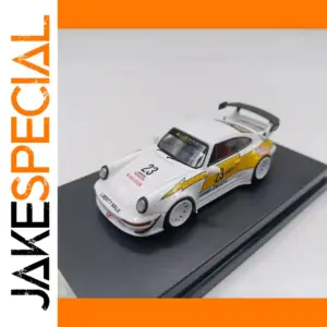 1:64 Diecast Porsche Car Model with Spoiler