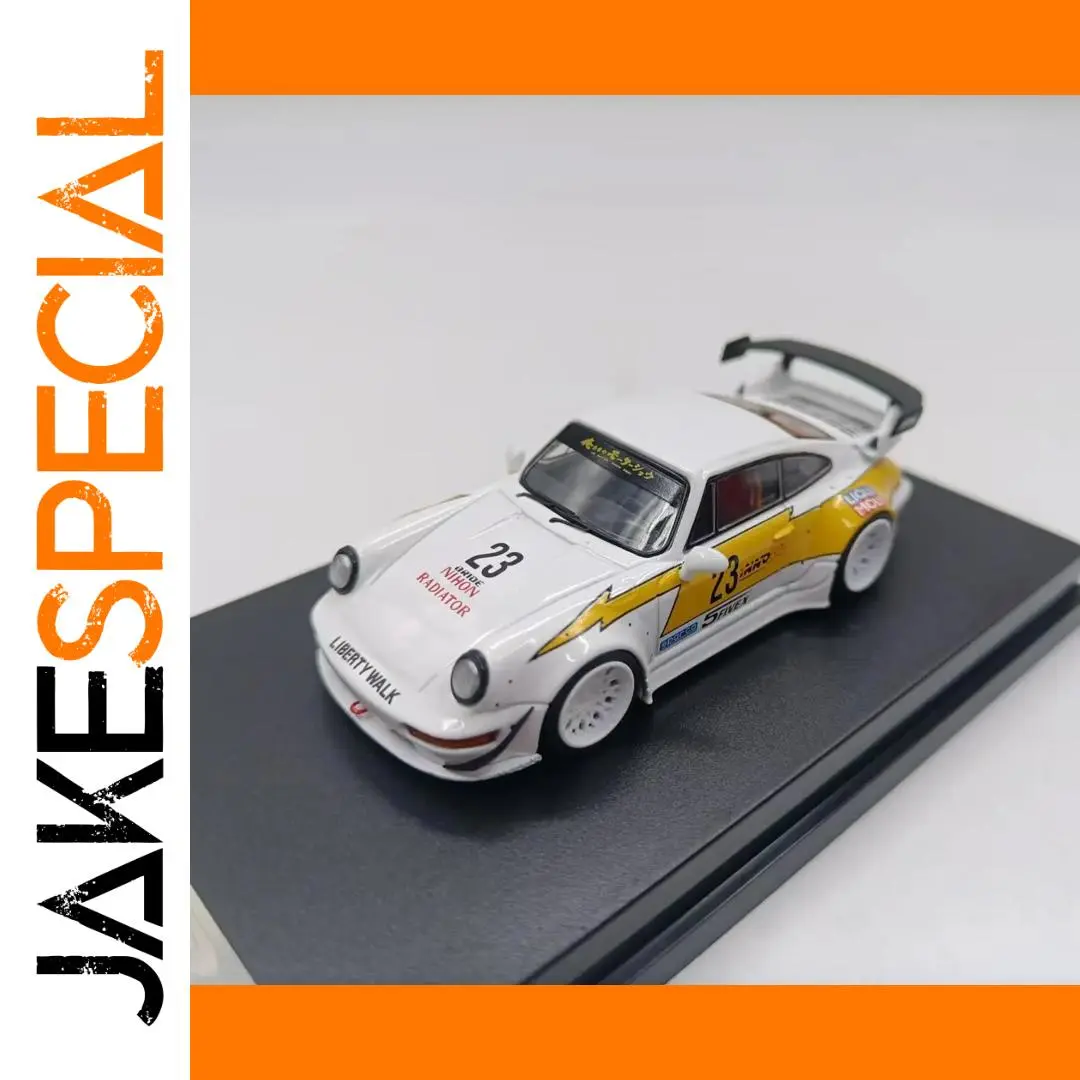 1:64 Diecast Porsche Car Model with Spoiler 1 1:64 Diecast Porsche Car Model with Spoiler