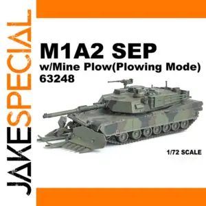 1:72 M1A2 SEP Plastic Tank Model Collectible