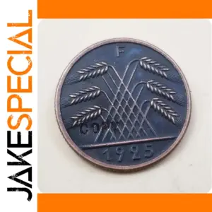 1923F 1925F Germany Rentenpfennig Replica Coins