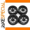4pcs Drift Car Tires and Wheels for 1/10 RC