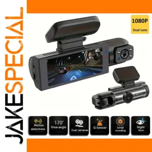 Dual Lens FHD 1080P Car DVR Dash Camera