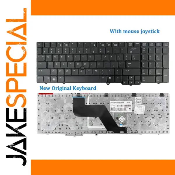 HP EliteBook 8540 Keyboard with Mouse Joystick