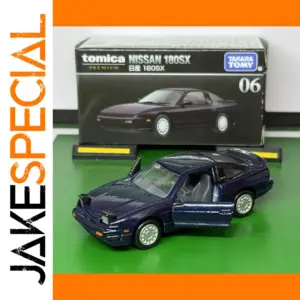 TOMY Nissan 180SX Diecast Model in Blue