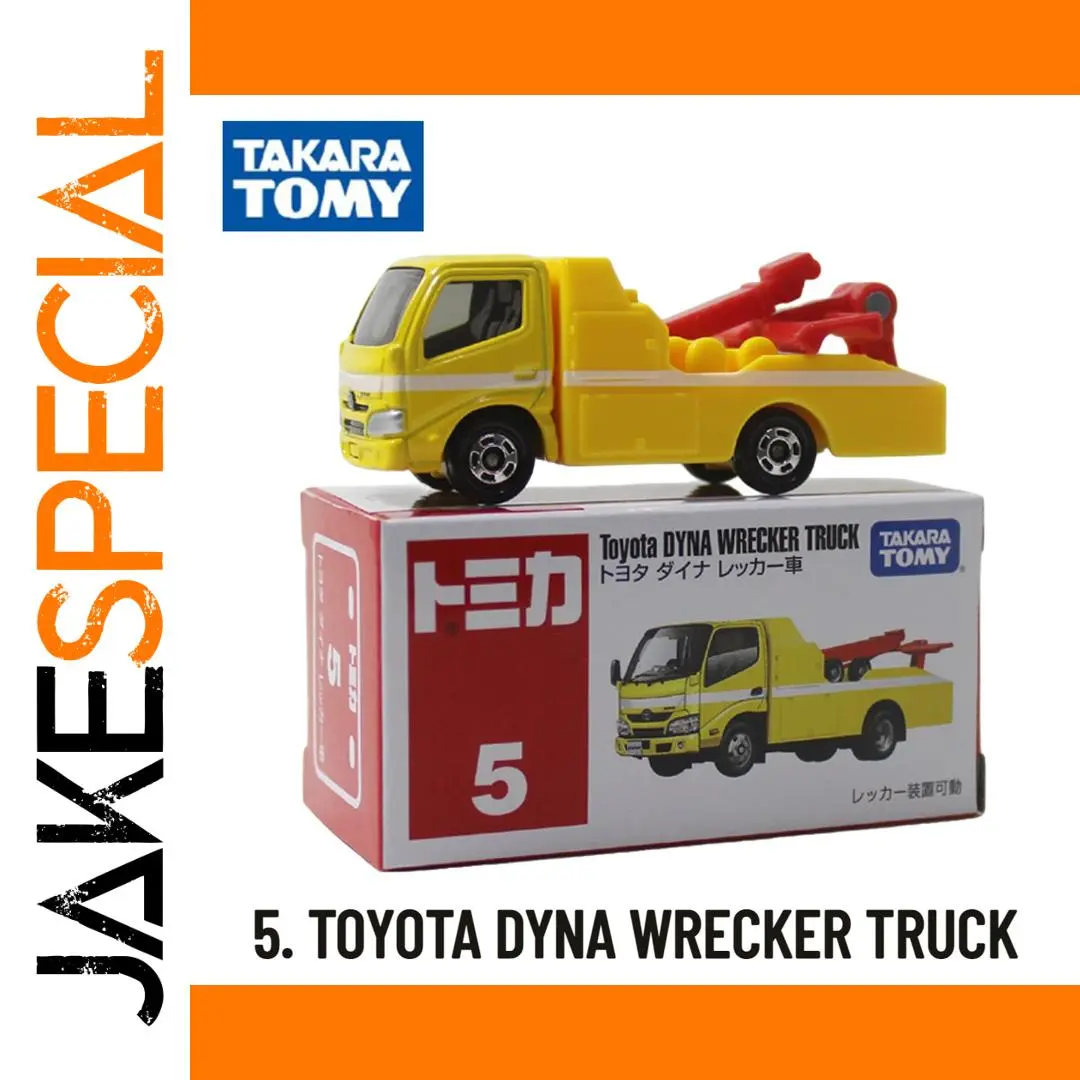 Takara Tomy Toyota Dyna Wrecker Truck Model 1 Takara Tomy Toyota Dyna Wrecker Truck Model