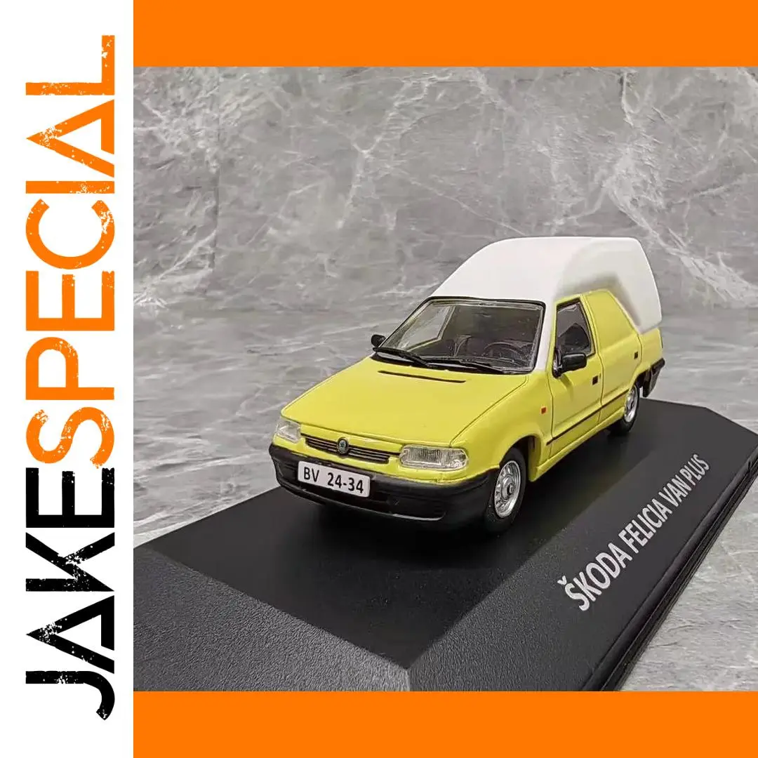 1:43 Scale Skoda Felicia Van Plus Model 1 1:43 Scale Skoda Felicia Van Plus Model