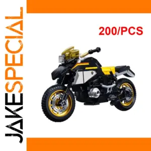 SLUBAN BMW Motorcycle Building Blocks Set 200 PCS