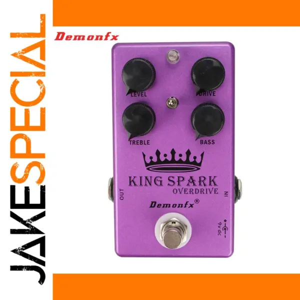 Demonfx King Spark Overdrive Effects Pedal