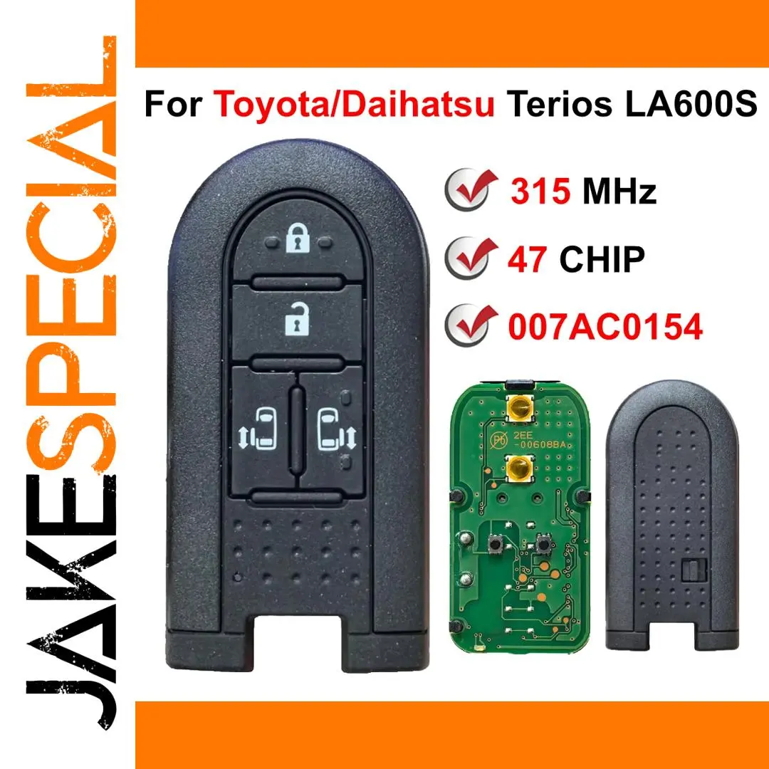315 MHz Smart Remote Key for Toyota Daihatsu 1 315 MHz Smart Remote Key for Toyota Daihatsu