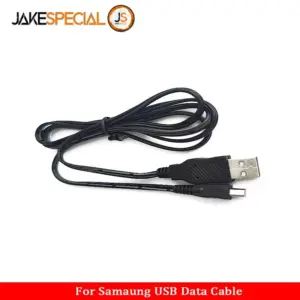 Black USB Power Cable for Samsung Camcorders 9 639e99ccd4694339a6a4a865 with overlay