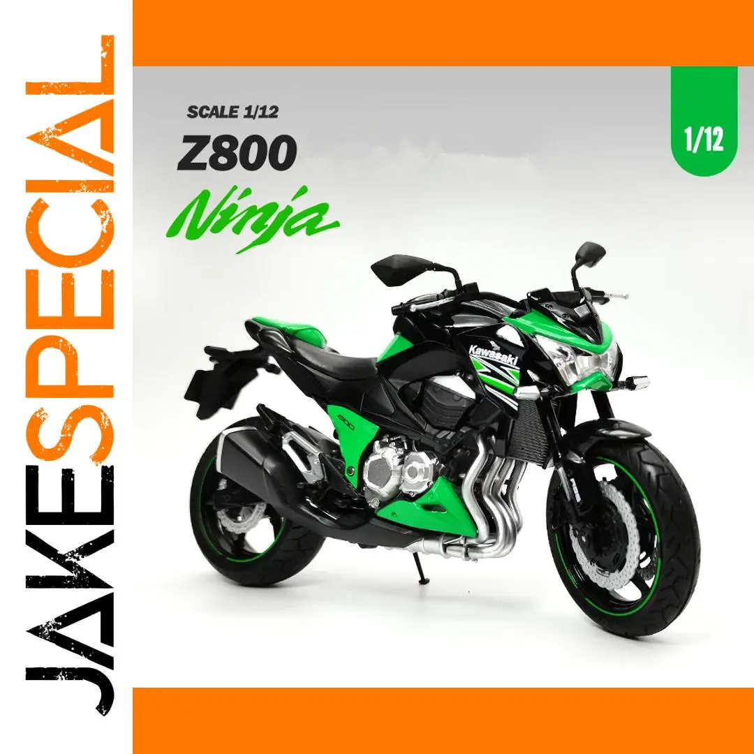 1/12 Scale Kawasaki Ninja Z800 Model Motorcycle 1 1/12 Scale Kawasaki Ninja Z800 Model Motorcycle