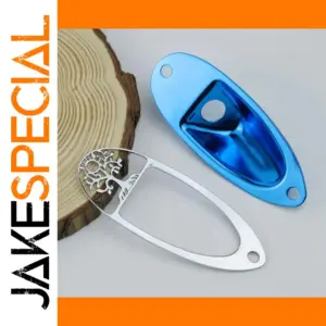 Stratocaster Jack Input Socket Metal Plate