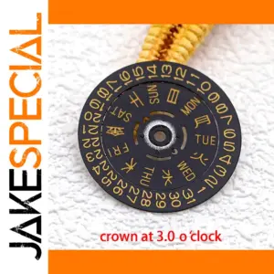 NH34 NH35 NH36 Black Gold Kanji Dial Movement