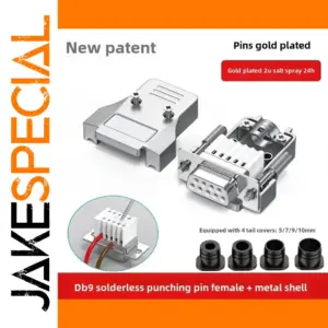 DB9 RS232 D-SUB 9 Pin Male Female Connectors