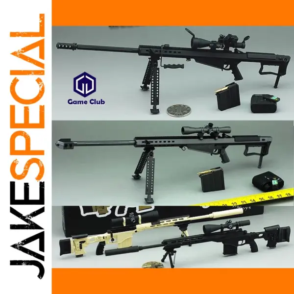 1/6 Scale Barrett M82A1 Sniper Rifle Model